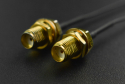 Connector Cable IPEX to SMA Female, Gold, 0-6G, 10cm, RG1.13