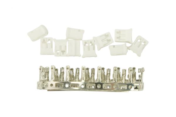 Female Connector JST, 2 Holes, 2-pin 2.0mm, 28-26 AWG