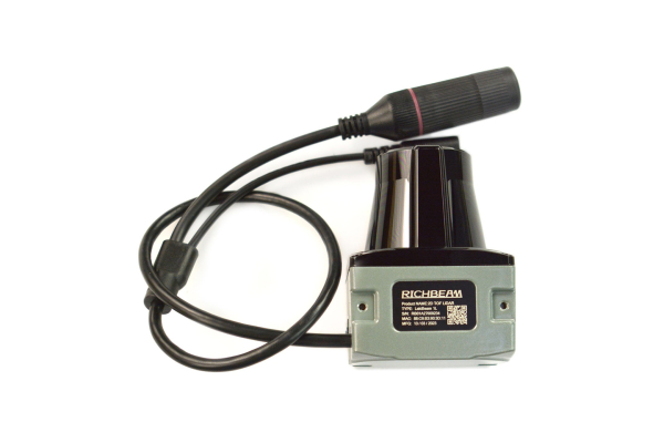 2D ToF LiDAR LakiBeam 1L, 270 Degree, Industrial grade, Single line, 40m, 12V, Ethernet UDP, IP65