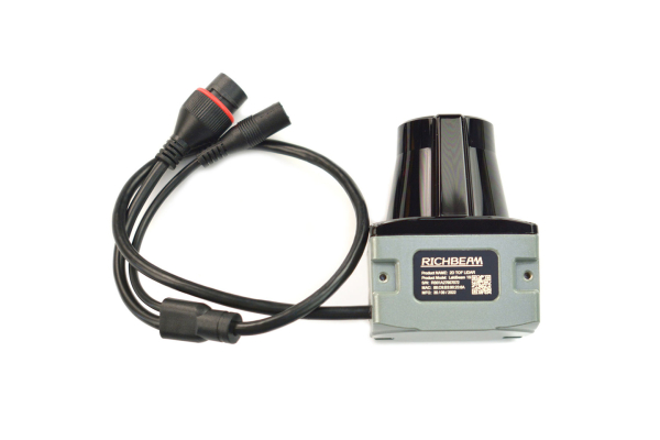 2D ToF LiDAR LakiBeam 1S, 270 Degree, Industrial grade, Single line, 15m, 12V, Ethernet UDP, IP65