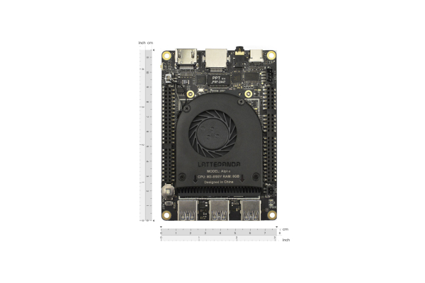 LattePanda 2 Alpha 864s, en kraftfuld Windows/Linux single board computer i lommestørrelse, 8GB RAM/64GB eMMC