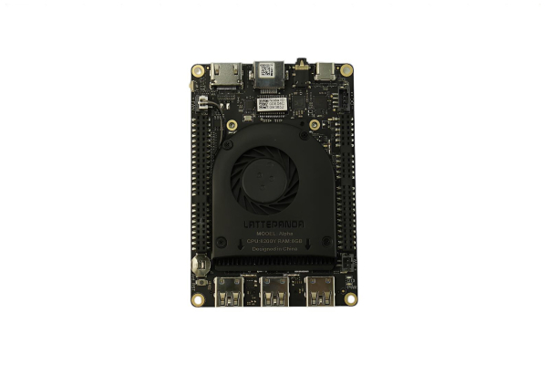 LattePanda 2 Alpha 864s med Titan Case, Streaming Cable, Touch Display