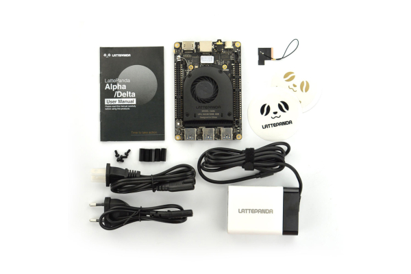 Single Board Computer LattePanda 2 Delta 432, A Pocket-sized Powerful Windows/Linux 4GB RAM/32GB eMMC