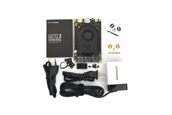 LattePanda 3 Delta 864, The Fastest Pocket-sized Windows/Linux Single Board Computer, 8GB RAM/64GB eMMC