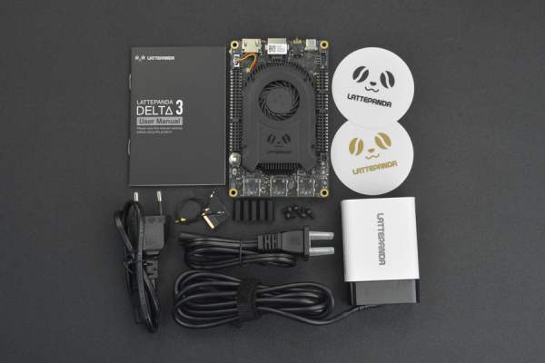LattePanda 3 Delta 864, The Fastest Pocket-sized Windows/Linux Single Board Computer with Win10 Enterprise License, 8GB/64GB