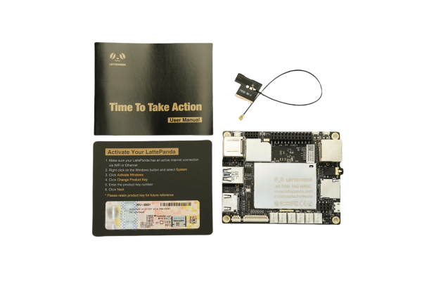 LattePanda V1, The Smallest Windows 10 Single Board Computer, 4GB/64GB, with Win10 Enterprise License