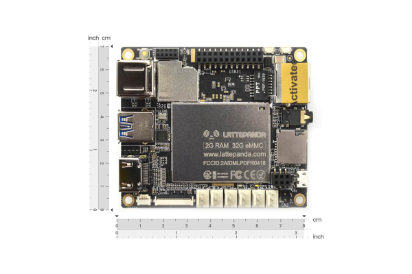 LattePanda V1, The Smallest Windows 10 Single Board Computer, 2GB/32GB with Win10 Home License