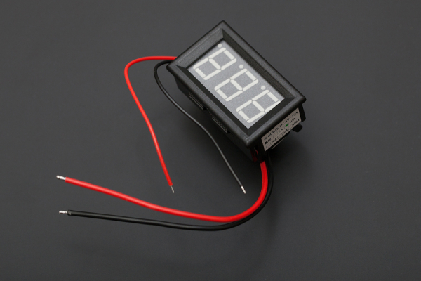 LED Current Meter 10A, 0-9.99A, 2% Accuracy, Green