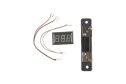 LED Current Meter 50A Green, Reversed Protection, 0-50A, 2% Error