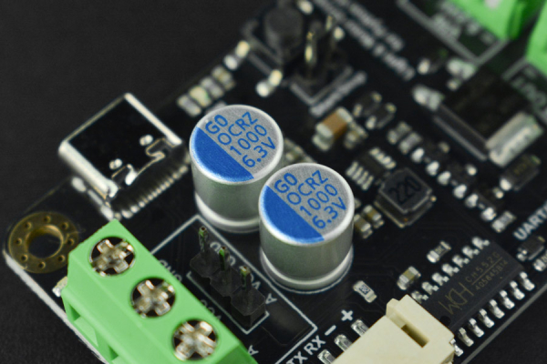 Light & Motor Driver V1.0, 5V-24V, 10A, Python/PC/UART Control