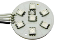 Light Disc, 7 SMD RGB LED, 5V, Arduino Compatible