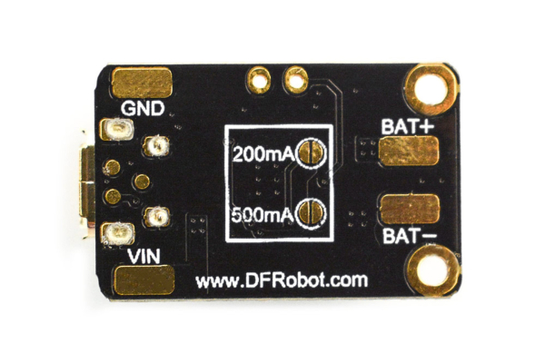 Lipo Charger MicroUSB, 50/200/500mA, Safe Quick Charge