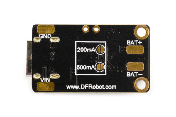 Lipo Charger Type C, 3.7V, TP4056X, 50/200/500mA