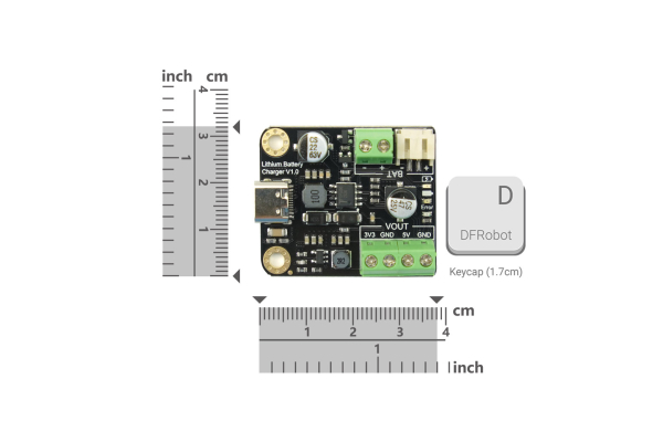 Lithium Battery Charger, 3.7V LiPo, 500mA, Micro USB, JST, LED