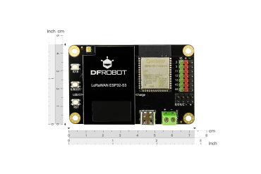 LoRaWAN ESP32-S3 udviklingsboard med display