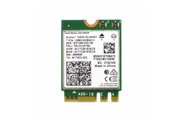 WiFi 6E Network Card AX210, M.2 A+E Key, LattePanda Alpha and Delta