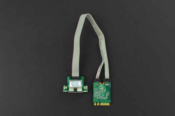 Gigabit Ethernet M.2 A+E Key, for LattePanda Alpha and Delta