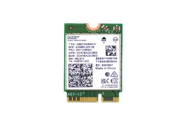 Wireless Network Card Intel BE200, M.2 E Key, WiFi7, Bluetooth 5.4, for LattePanda Sigma