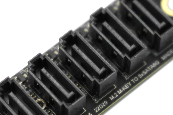 M.2 M Key Expansion Board, SATA3.0, Compatible with LattePanda Sigma