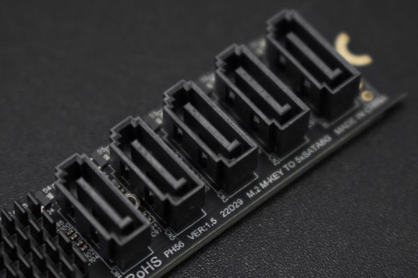 M.2 M Key Expansion Board, SATA3.0, Compatible with LattePanda Sigma