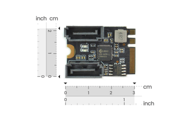 M.2 A+E Key Expansion Card, SATA3.0, LattePanda Delta, Alpha