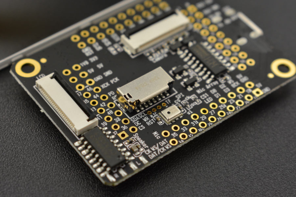 AI Development Kit M1W Dock, K210 Chip, 2.4" LCD, Mic, TF Slot