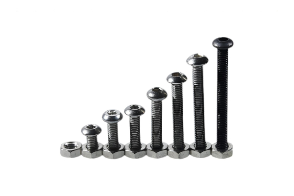 Hex Button-Head Cap Screw M3*25, Hex Drive, 10PCS