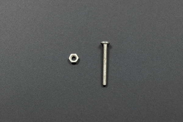 Hex Button-Head Cap Screw M3*25, Hex Drive, 10PCS