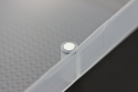 Parts Box Magnet Latch Translucent Durable Plastic