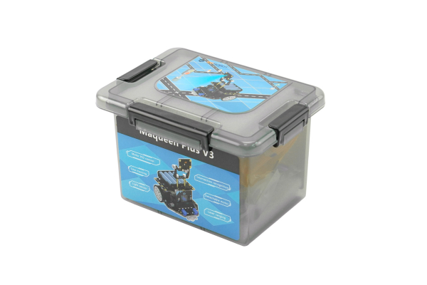 Maqueen Plus V3 - Advanced Matrix Laser Navigation STEM Robot for Competitions (AA Battery)