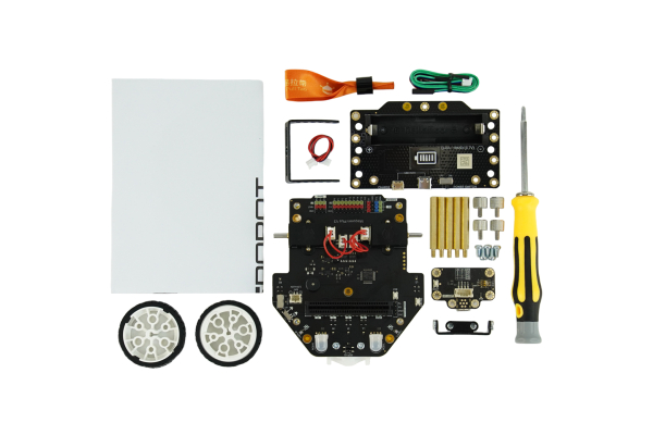 Maqueen Plus V3 - STEM Educational micro:bit Robot with Matrix Laser Ranging (18650 Battery)