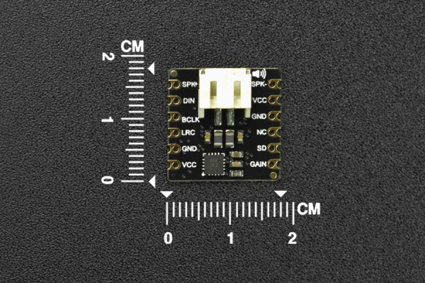 I2S Amplifier Module MAX98357, 2.5W, 3.3V-5V, Switchable Channel