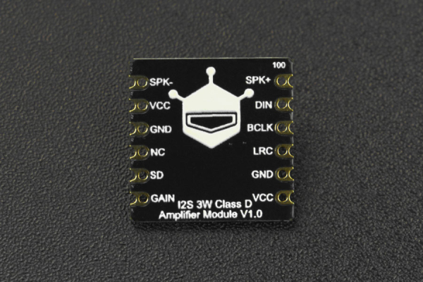 I2S Amplifier Module MAX98357, 2.5W, 3.3V-5V, Switchable Channel