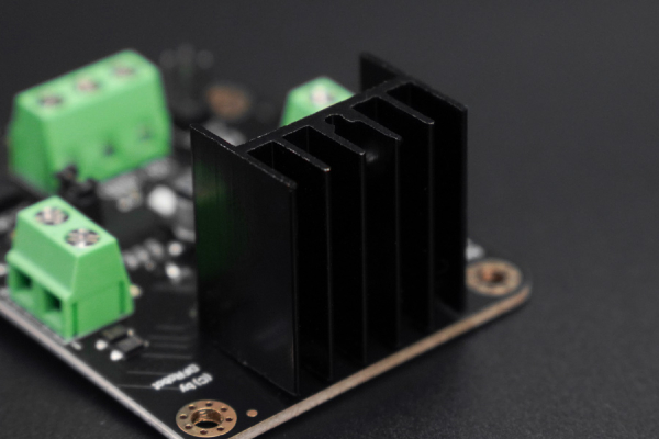 DC Motor Controller L298N, 4.8-46V 2A Dual H-Bridge