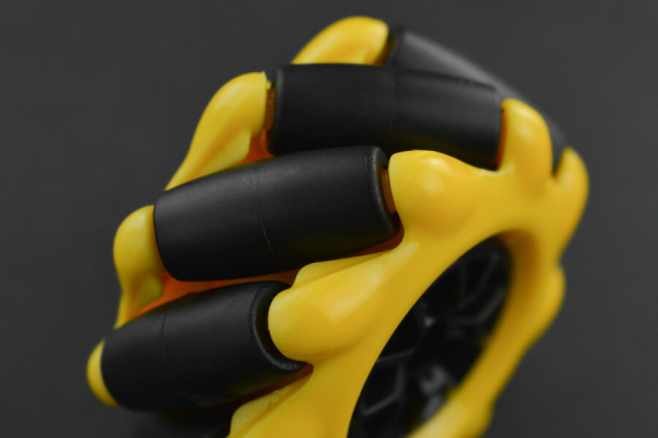 Mecanum Wheel, 48mm - Right, Omnidirectional, 9 Rollers