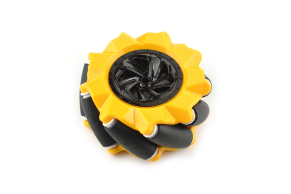 Mecanum Wheel, 80mm - Right, 9 Rollers, 10kg Load