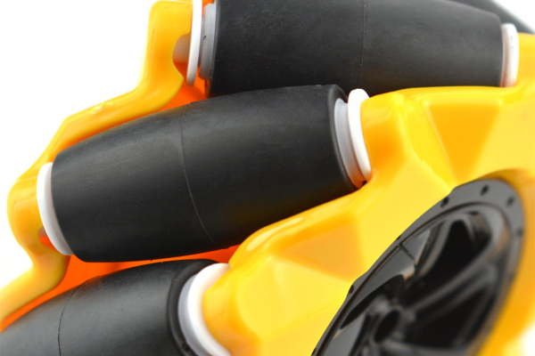 Mecanum Wheel, 80mm - Right, 9 Rollers, 10kg Load