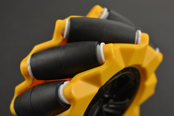 Mecanum Wheel, 80mm - Right, 9 Rollers, 10kg Load