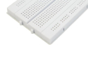 breadboard med strømskinner