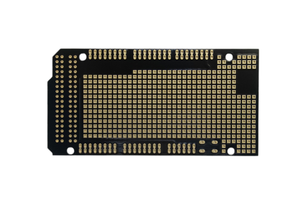 Prototyping Shield Mega for Arduino Mega, Reset Button, GND/+5V Rails