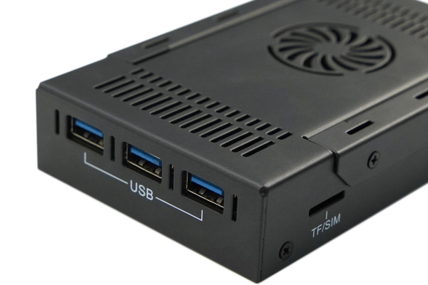 Metal Cooling Case, LattePanda 3 Delta, Single Board Computer