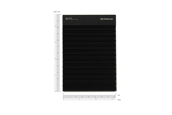 Metal Cooling Case for ROCK Pi 5B, ARM Single Board Computer