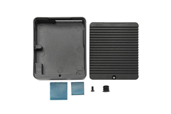 Metal Cooling Case, with Heat Sink, Compatible with Raspberry Pi CM4, IoT Router Carrier Board