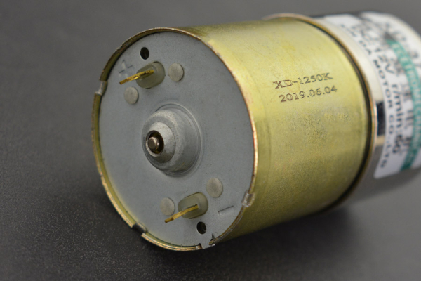 DC Geared Motor, Metal - 12V 50RPM 26kg.cm, 100:1, Pure Copper