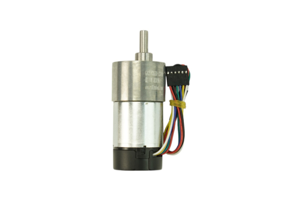 DC Geared Motor w/Encoder, Metal, 12V, 83RPM, 45Kg.cm