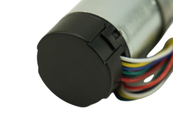 DC Geared Motor w/Encoder, Metal, 12V, 83RPM, 45Kg.cm