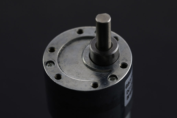 DC Geared Motor w/Encoder, Metal, 12V, 83RPM, 45Kg.cm