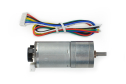 DC Geared Motor, w/Encoder, Metal, 6V, 210RPM, 10Kg.cm