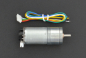 DC Geared Motor, w/Encoder, Metal, 6V, 210RPM, 10Kg.cm