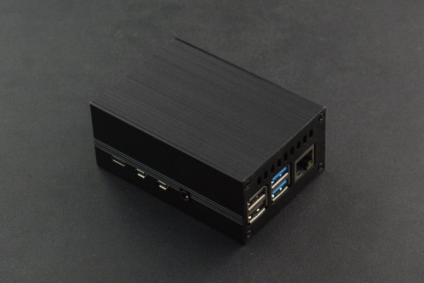 Metal Heatsink Case for Raspberry Pi 4, Aluminum Alloy, Efficient Cooling